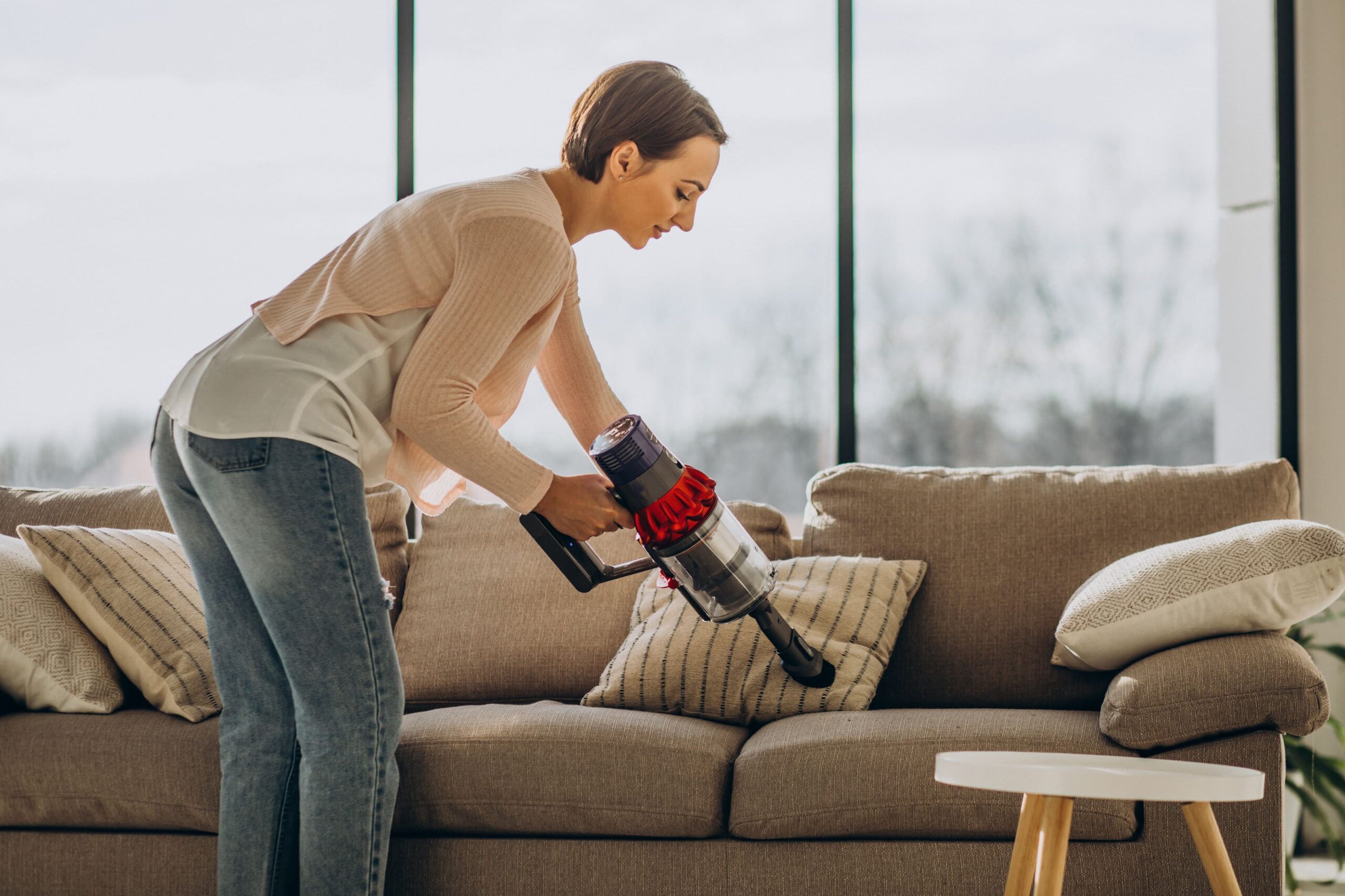 Upholstery Cleaning - Vacuum